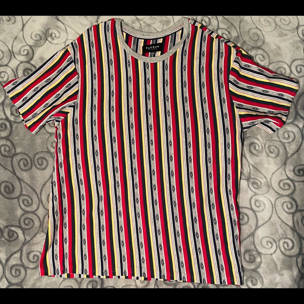 PacSun Striped Short Sleeve Shirt!